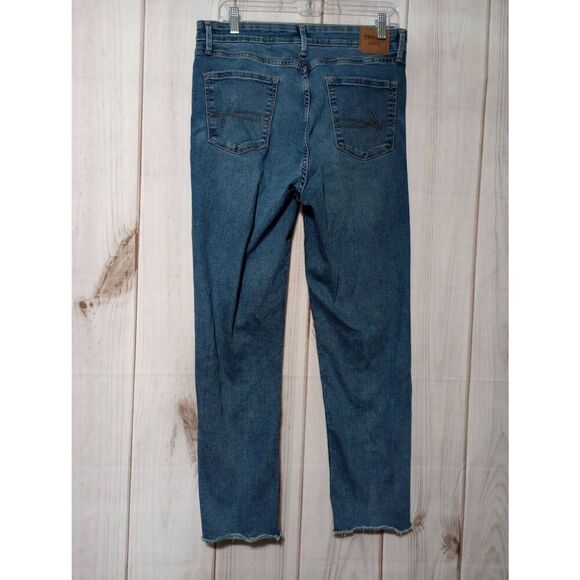 Denizen Jeans Ladies 8 Raw Hem Distressed - Picture 2 of 9